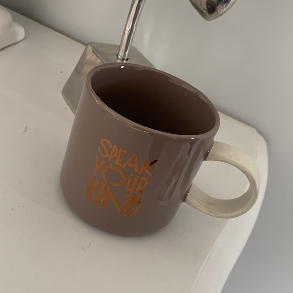Starbucks 2017 Limited 'Speak Your Kind' Mug brown gold - Picture 6 of 9